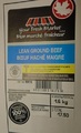 Your Fresh Market - Lean Ground Beef - 1.6 kilograms