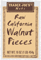 Raw California Walnut Pieces