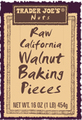 Raw California Walnut Baking Pieces