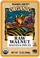 Organic Raw Walnut Pieces & Halves