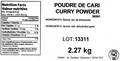 None - Nador Inc. - Curry powder - 2.27 kilograms