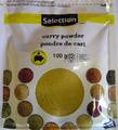 Selection - curry powder - 100 grams - Front