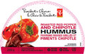 Hummus poivrons rouges grillés et piments chipotle de marque Le Choix du Président - 280 g