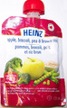 Heinz: Apple, broccoli, pea & brown rice - 128 millilitres