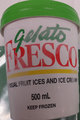 Gelato Fresco Toasted Hazelnut Glace Laitage - 500 millilitre - face