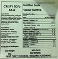 Mannarich Food - Crispy Tofu Ball - 4 x 3 kilogram