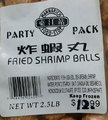 Mannarich Food Stop - Fried Shrimp Balls – Party Pack - 2.5 pound