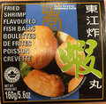 Mannarich Food - Fried Shrimp Flavoured Fish Balls - 160 gram
