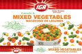 IGA - Macédoine de légumes - 750 grammes
