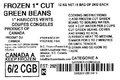 None - Frozen 1inch Cut Green Beans - 2 kilograms