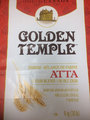 Golden Temple brand Durum Atta Flour Blend 9 kilograms front