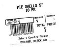 Zehr's Country Market - Millbank - Pie Shells 5\