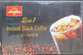 Lucky 7, 2 in 1 Instant Black Coffee - Front