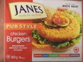 Pub Style Chicken Burgers – Uncooked Breaded Chicken Burgers
