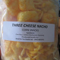 Three Cheese Nacho Corn Snacks - Size Not declared