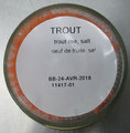 Imperial Caviar and Seafood brand Trout Roe, 50 grams - bottom