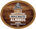 Farm Boy - Milk Chocolate Covered Double Roasted Almonds - front