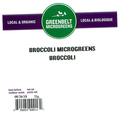 Greenbelt Microgreens - Broccoli Microgreens - 75 gram