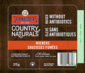 Schneiders : Saucisses fumées Country Naturals – 375 grams
