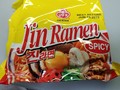 Ottogi brand Jin Ramen Spicy, 600 g - inner front