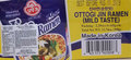 Ottogi - Jin Ramen (Mild) - August 1 2019 - 65 grams x 6