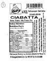 Betty - Ciabatta - 4 unités