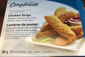 Compliments - Lanières de poulet - escalopettes de poulet panées - non cuites - Emballage extérieur