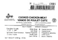 Tip Top Poultry, Inc. - Cooked Chicken Meat  - Pulled (#13901)