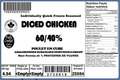 Glacial Treasure - Diced Chicken 60/40% (Halal) Product ID: 25984