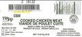 Tip Top Poultry, Inc. - Viande de poulet cuite – plutôt brune (#18132)