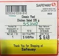 Safeway - Classic Meal Chicken Salad