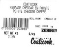 Coaticook Pointe Cheddar Cheese
