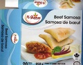 Al-Shamas Food Products: Beef Samosa - 650 g