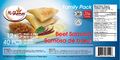 Al-Shamas Food Products: Beef Samosa - 1.2 kg