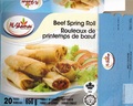 Al-Shamas Food Products: Beef Spring Roll - 650 g