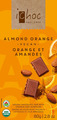 iChoc - Almond Orange â Vegan Chocolate Bar with Orange and Almonds