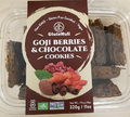 GluteNul - Goji Berries & Chocolate Cookies - front
