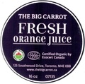 The Big Carrot â « Orange Juice » â 16 oz