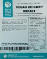 Happy Veggie World - Poitrine de poulet végétalienne - 3 kilogrammes