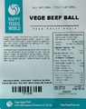 Happy Veggie World - « Végé boeuf boule » - 300 grammes