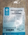 Happy Veggie World - « Végé poivre noir poul't patty (pané) » - 454 grammes