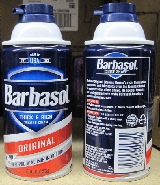 Limited Edition Barbasol Shave Cream Can Converted Into a