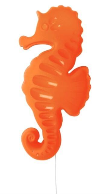Hippocampe orange