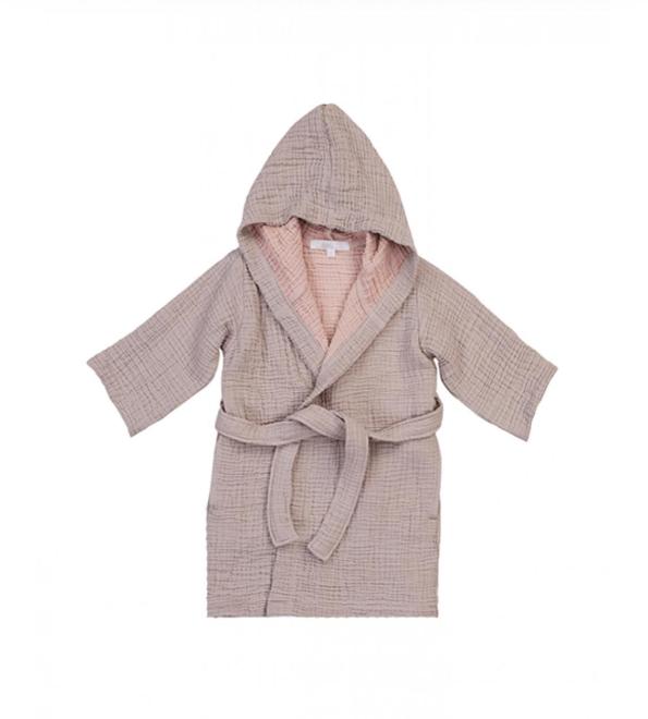 Cocoon muslin children’s bathrobe (One Little Sky)