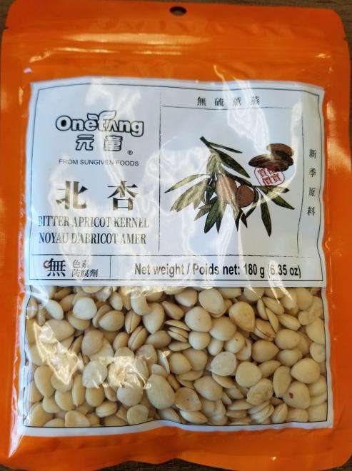 Consumption of One Tang brand Bitter Apricot Kernel may cause cyanide poisoning