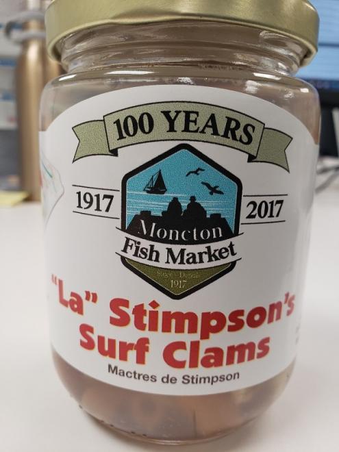 Moncton Fish Market brand &quot;La&quot; Stimpson's Surf Clams – 153 grams