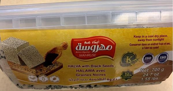 Mahruse brand Halva with Black Seeds - 700 grams