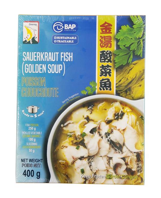 Searay – Sauerkraut Fish (Golden Soup) - 400 g (front)