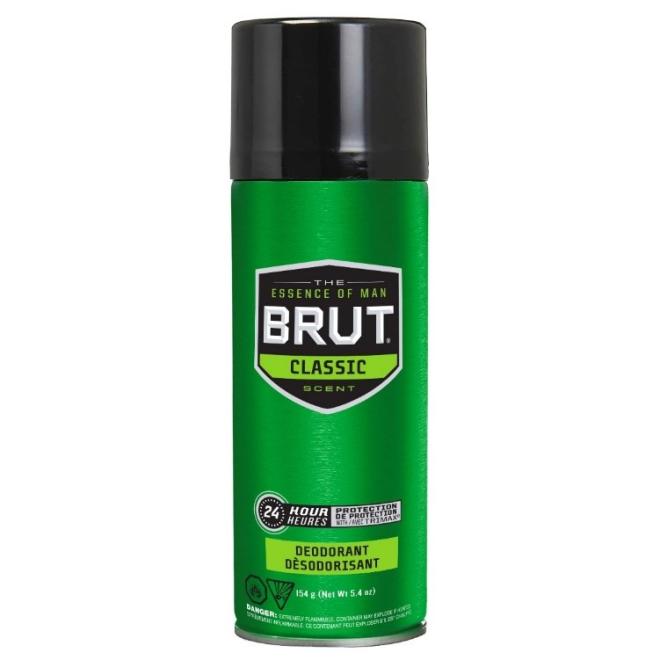 Brut Classic Aerosol Spray Deodorant (Front)