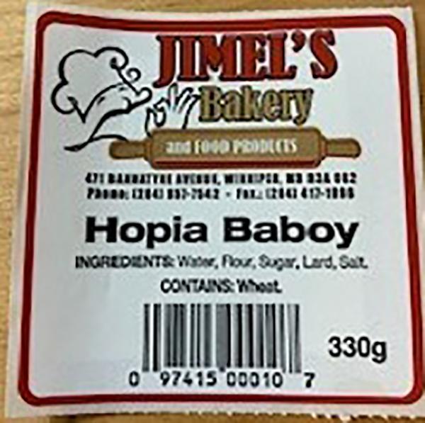 Hopia Baboy - label
